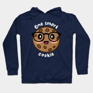 One smart cookie (on dark colors) Hoodie